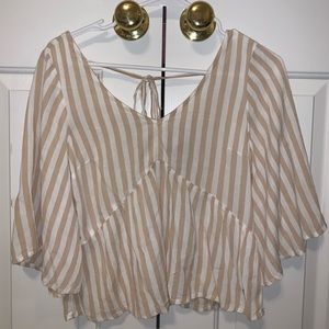 NWT Hollister Summer Striped Top